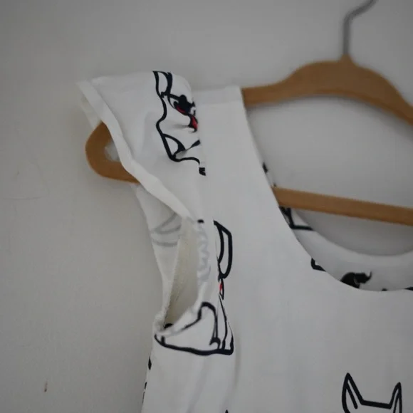 Girls NWOT 3T Monica + Andy Dress in “Red, White & Woof” Style - Picture 6 of 11